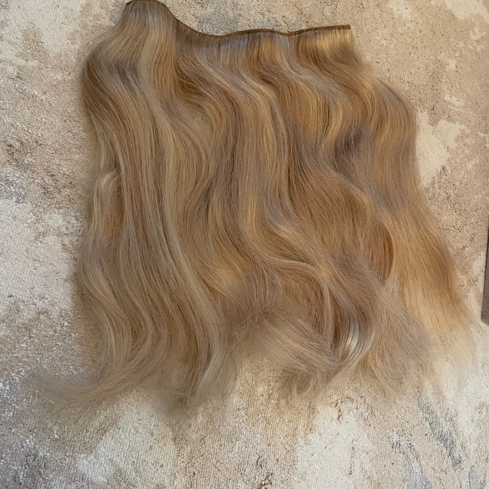Halo couture hair extensions